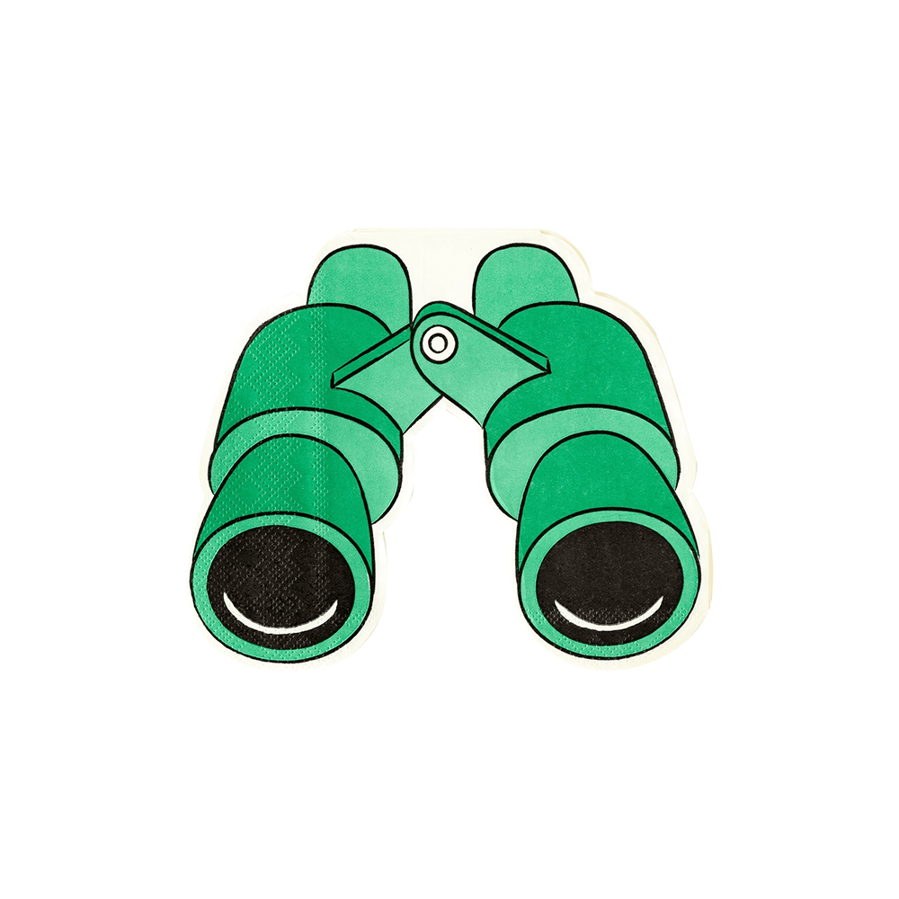 Binoculars Die-Cut Napkins, Shopsweetluluss