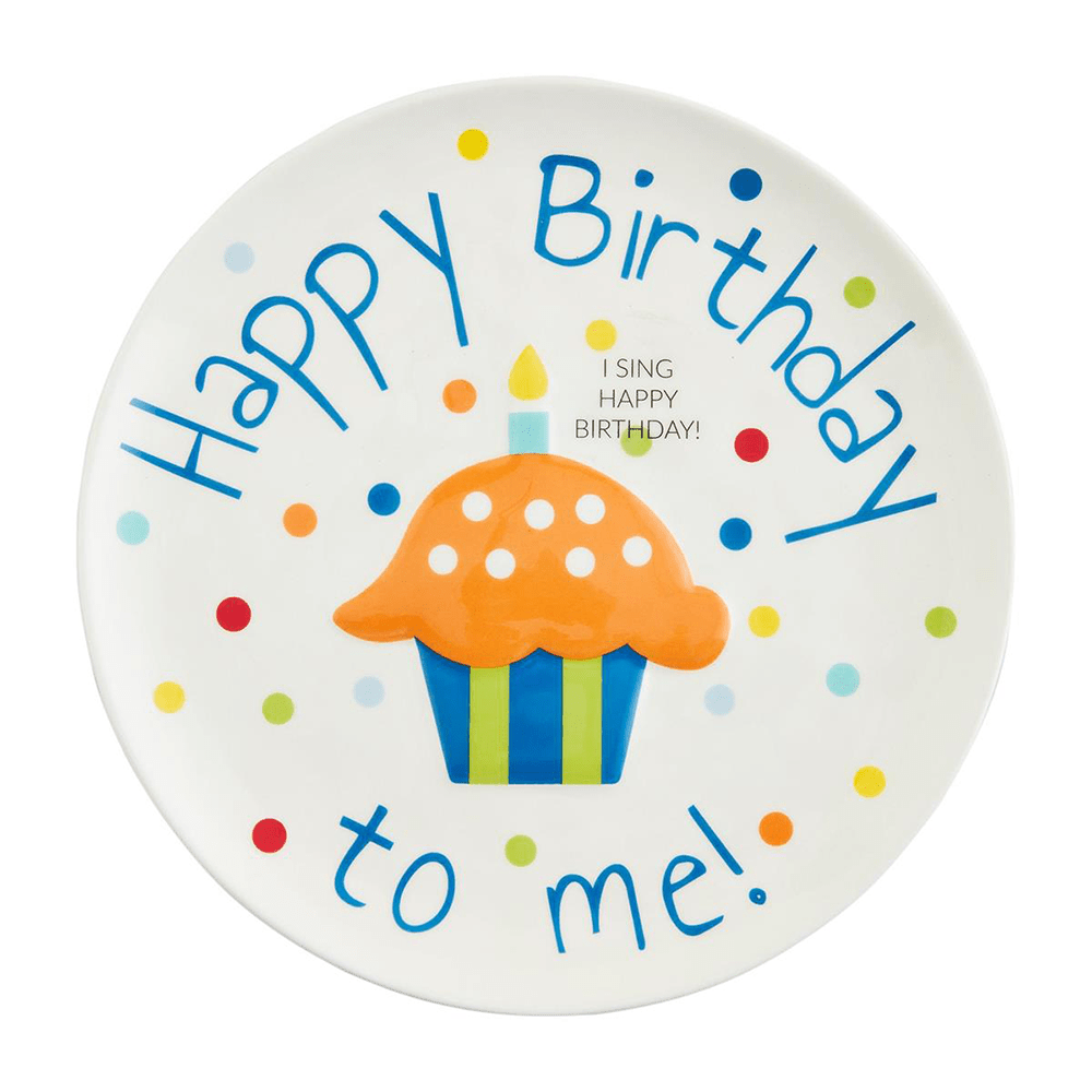 Birthday Boy Singing Plate, Shopsweetluluss