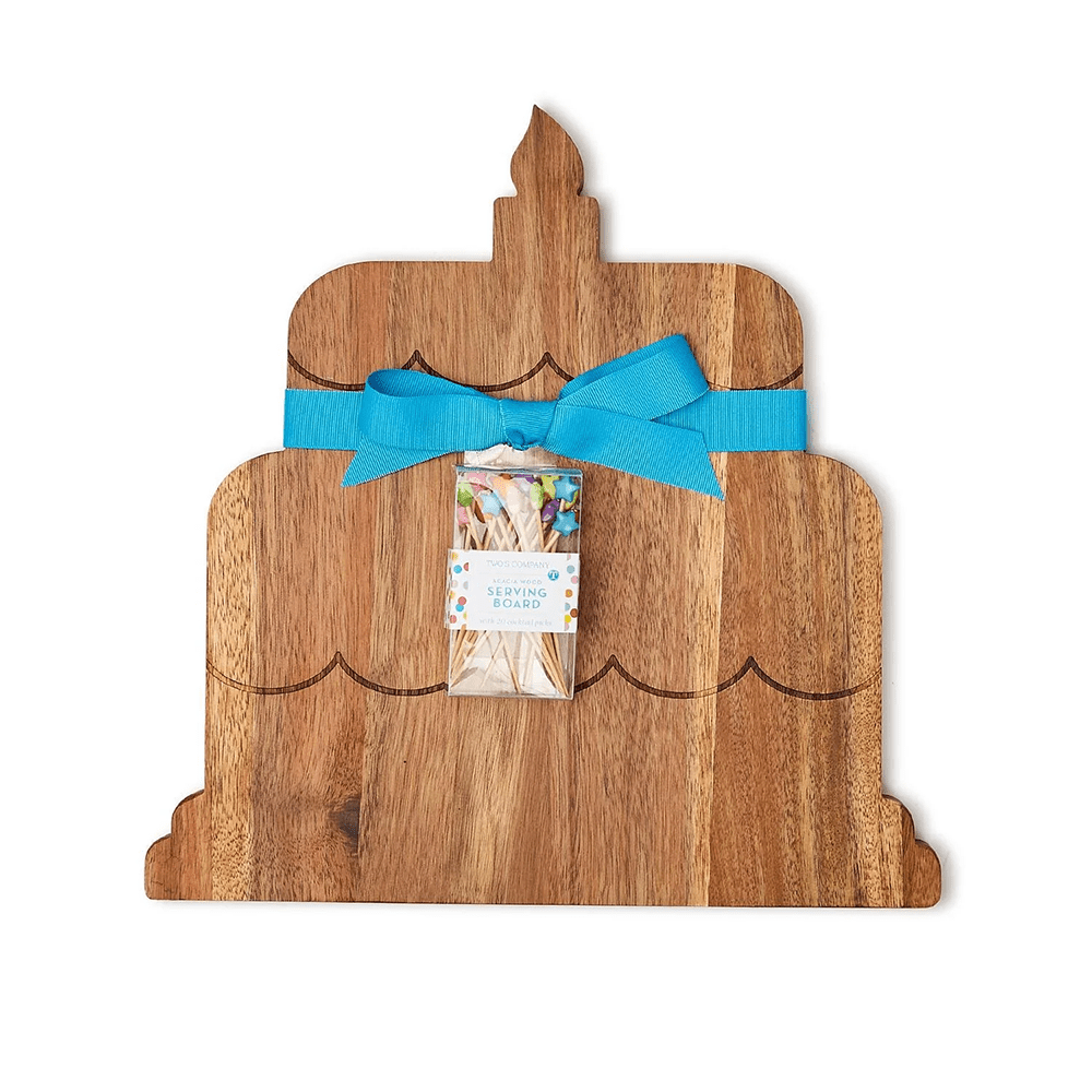 Birthday Cake Board w/ Picks, Shopsweetluluss