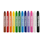 Body Doodlers Face & Body Crayons - Set of 12 Colors, Shopsweetluluss