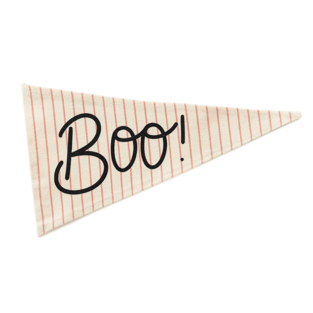 Boo! Pennant Flag, Shopsweetluluss