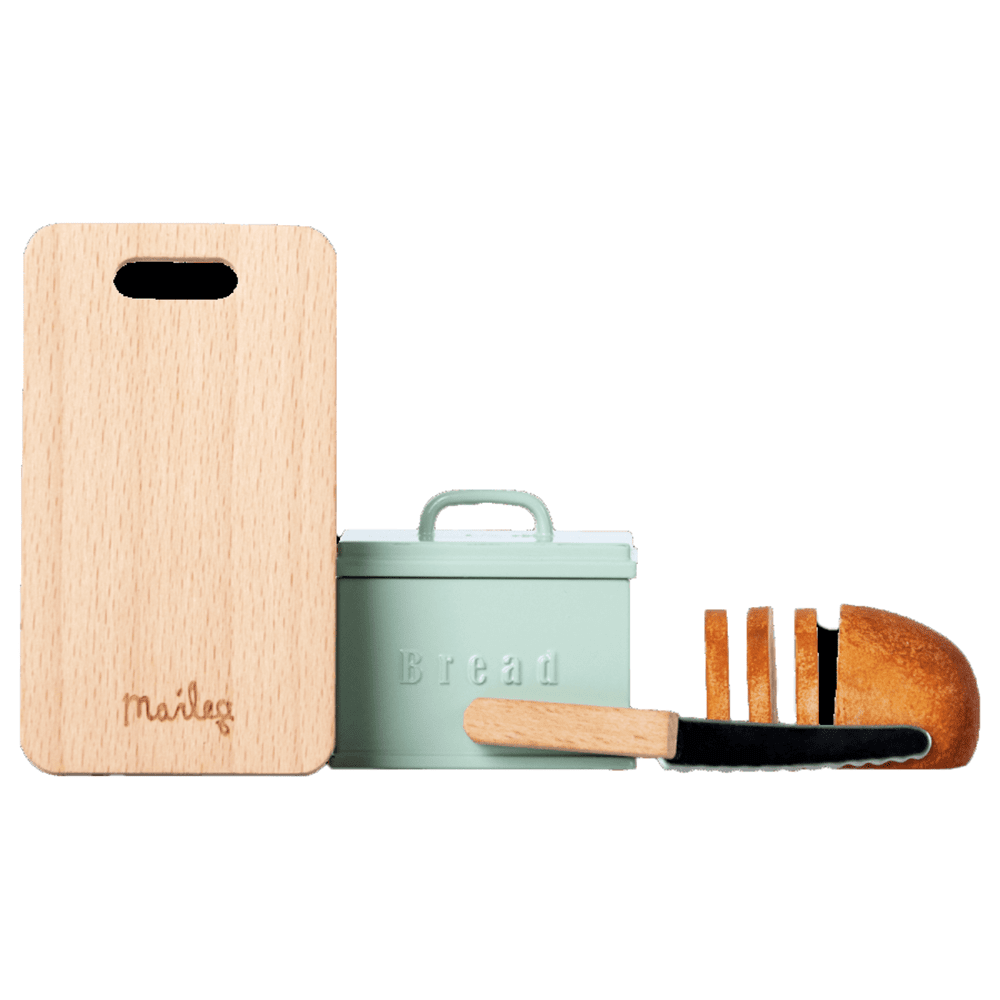 Bread Box w/ Utensils for Maileg Mice, Shopsweetluluss