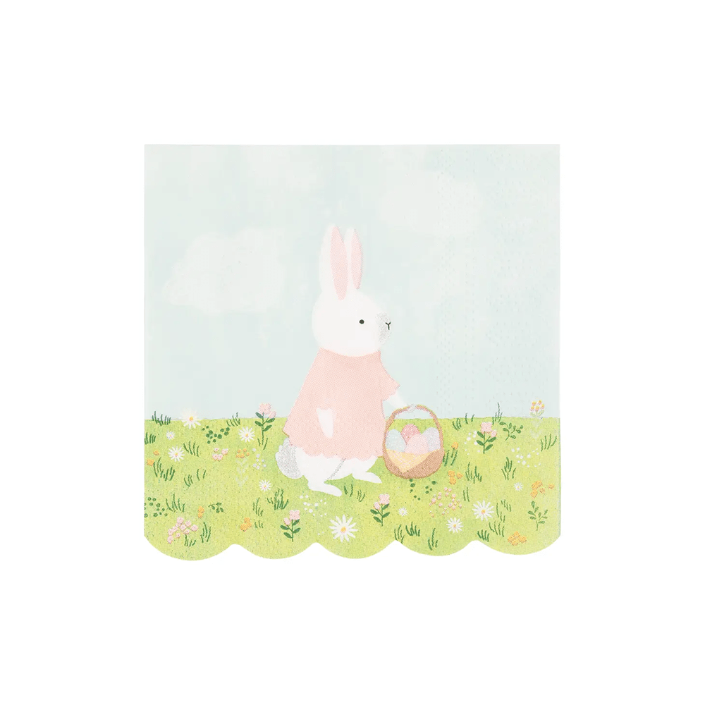 Bunny Cottage Small Napkins, Shopsweetluluss