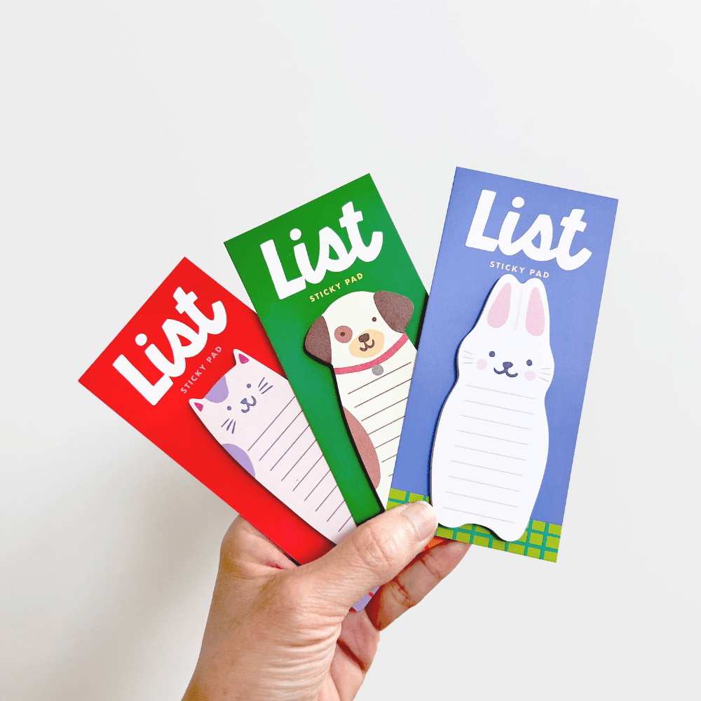 Bunny List Pad, Shopsweetluluss