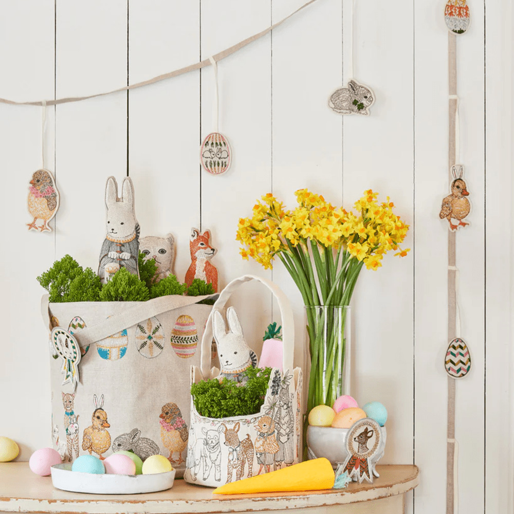 Bunny in Basket Doll, Shopsweetluluss