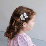 Striped Butterfly Hair Clip Set, Shopsweetluluss