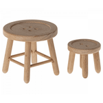 Button Table & Stool Set for Maileg Mice, Shopsweetluluss