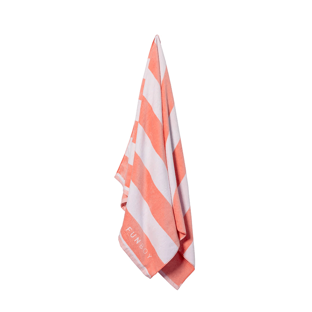 Cabana Striped Towel - Pink, Shopsweetluluss