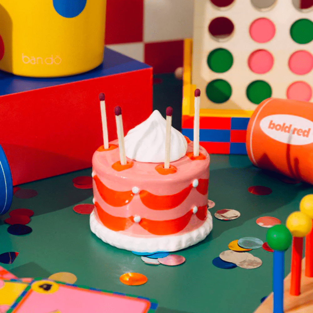 Every Day's A Party Match Holder - Cake