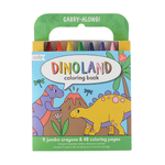 Carry Along Coloring Book Set - Dinoland, Shopsweetluluss