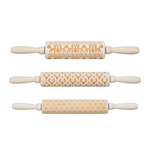 Wood Carved Rolling Pin, Shopsweetluluss