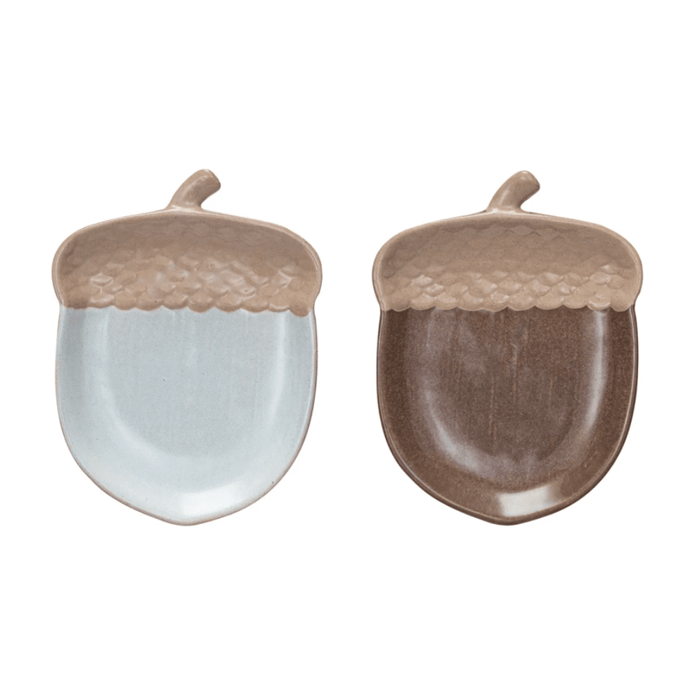 Ceramic Acorn Shaped Dish - 2 Color Options, Shopsweetluluss