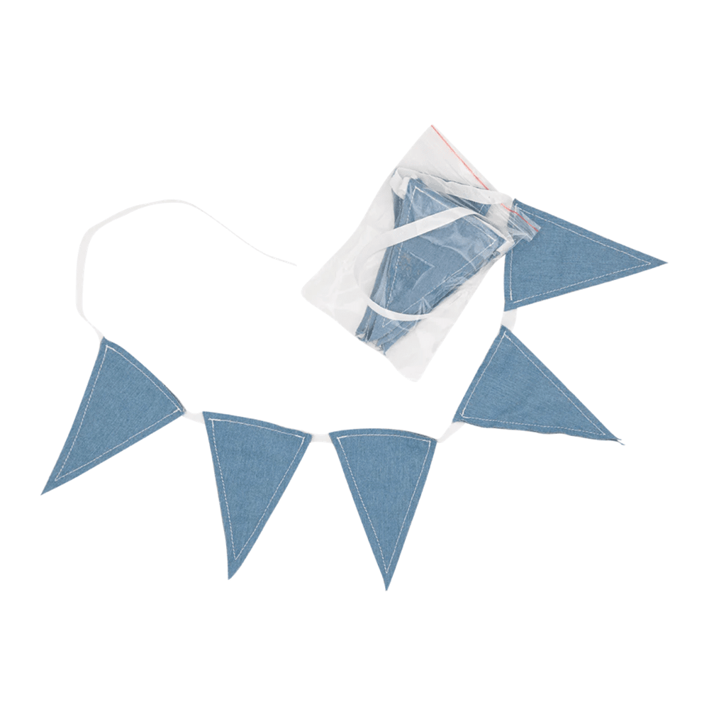 Chambray & Tassel Banner Set, Shopsweetluluss