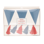 Chambray & Tassel Banner Set, Shopsweetluluss