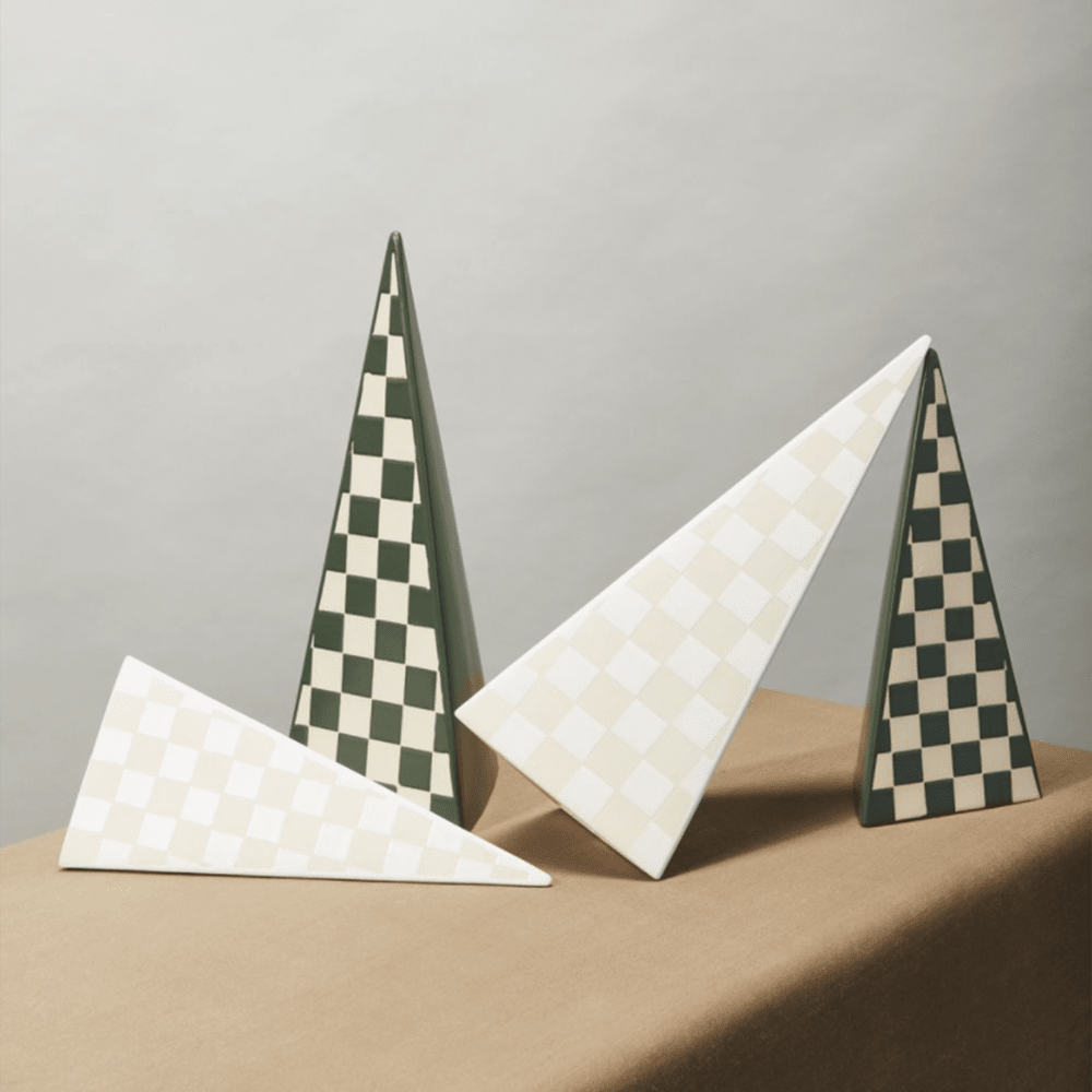 Checker Tree Figurine - 4 Style Options, Shopsweetluluss