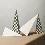 Checker Tree Figurine - 4 Style Options, Shopsweetluluss