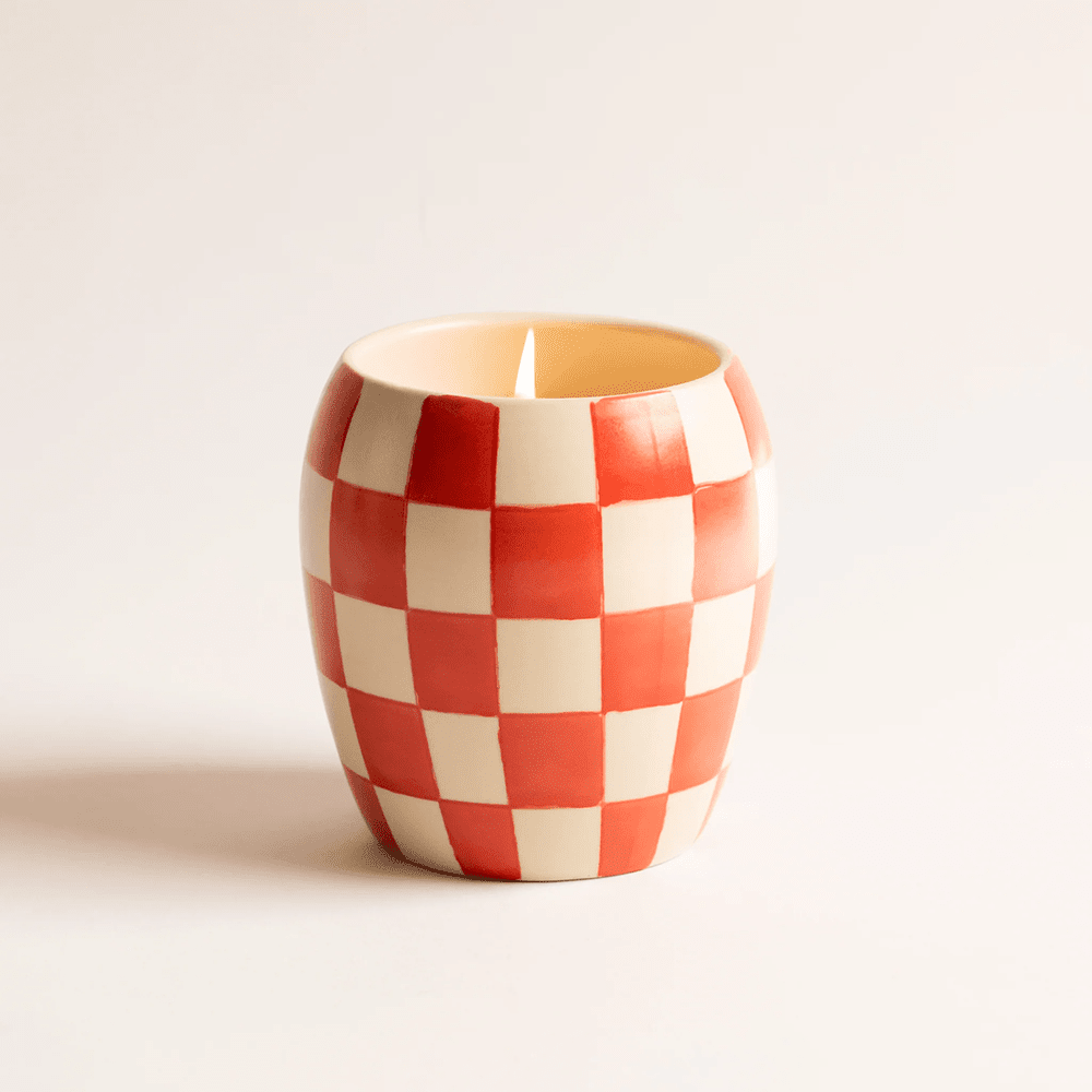 Checkmate Candle - Rose + Santal, Shopsweetluluss