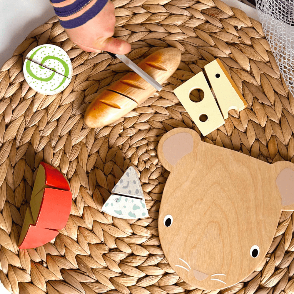 Cheese Chopping Board Toy Set, Shopsweetluluss