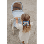 Cherry Crochet Bow Clip, Shopsweetluluss