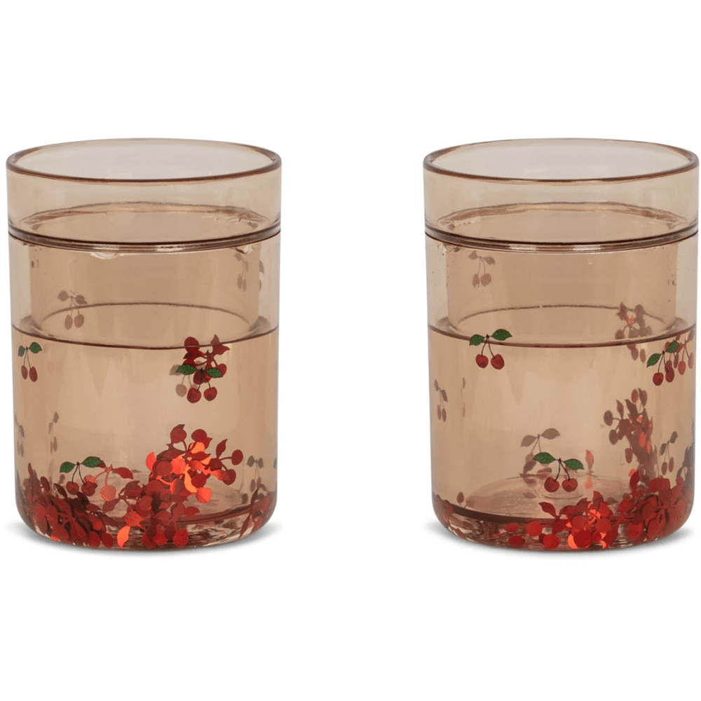 Cherry Glitter Cup Set, Shopsweetluluss