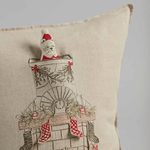 Chimney Santa Pocket Pillow, Shopsweetluluss