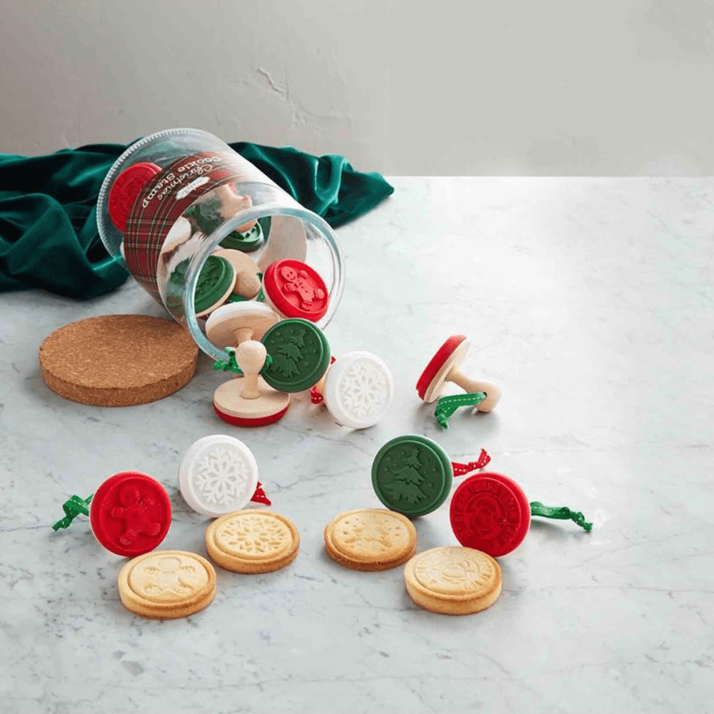 Christmas Cookie Stamps - Set of 4, Shopsweetluluss