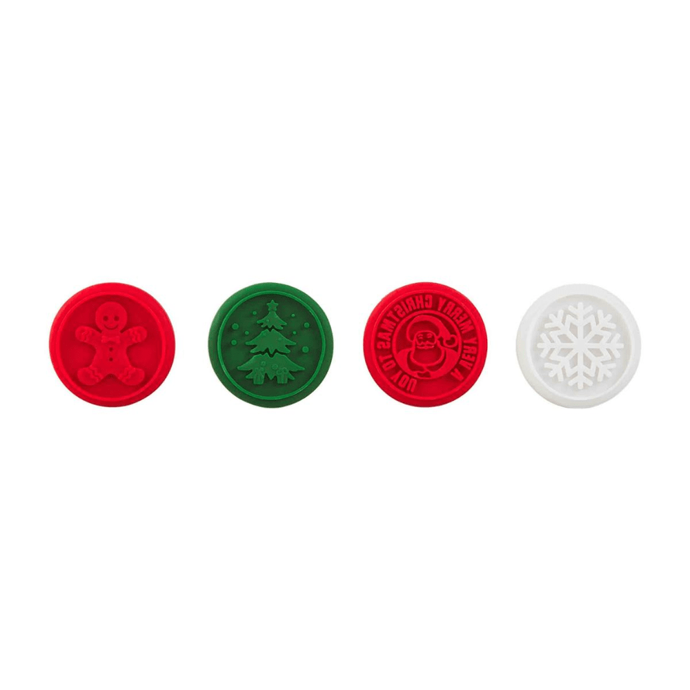 Christmas Cookie Stamps - Set of 4, Shopsweetluluss