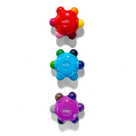 Color Burst Easy Grip Crayons: Set of 3 - 18 Classic Colors, Shopsweetluluss