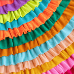 Color Pop Pleats Tree Skirt, Shopsweetluluss