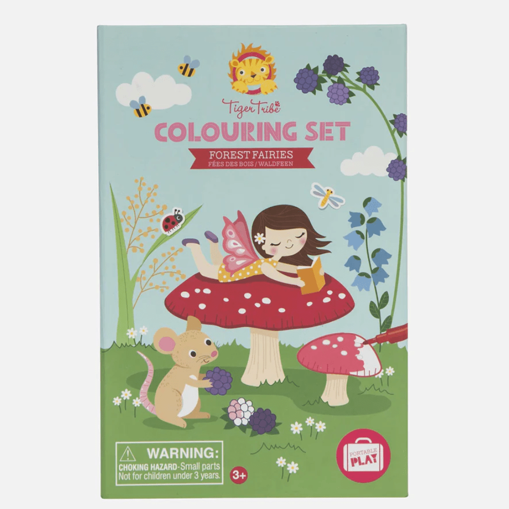 Coloring Set - Forest Fairies, Shopsweetluluss