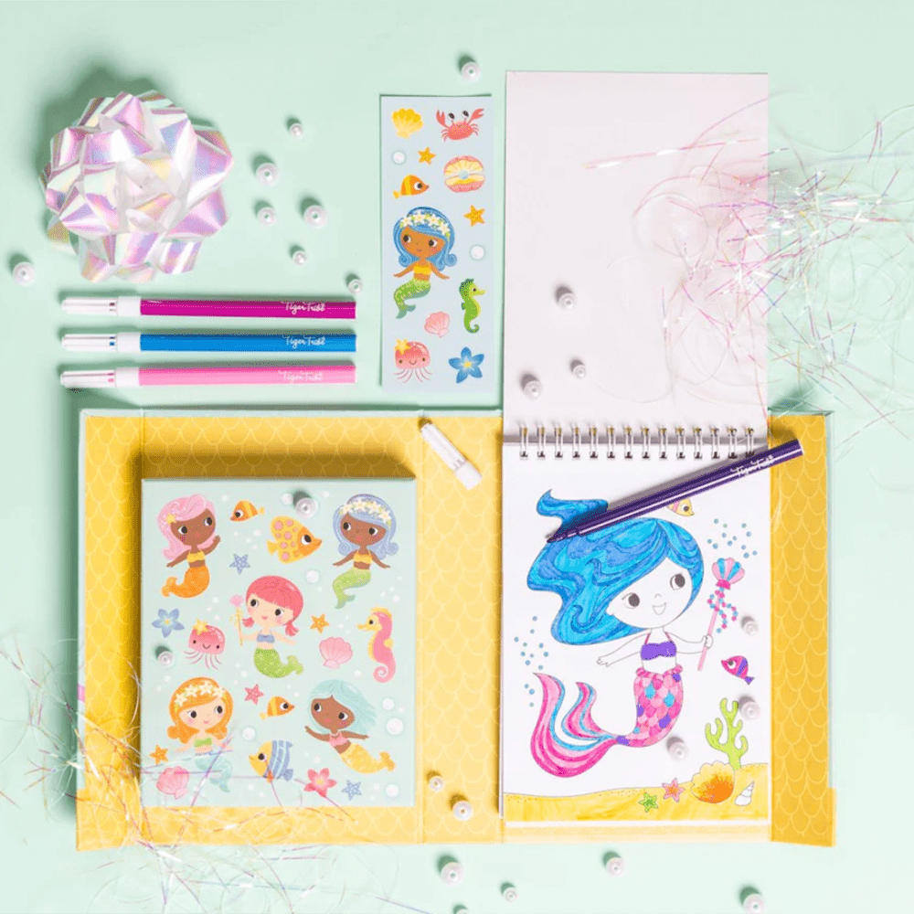 Coloring Set - Mermaids, Shopsweetluluss