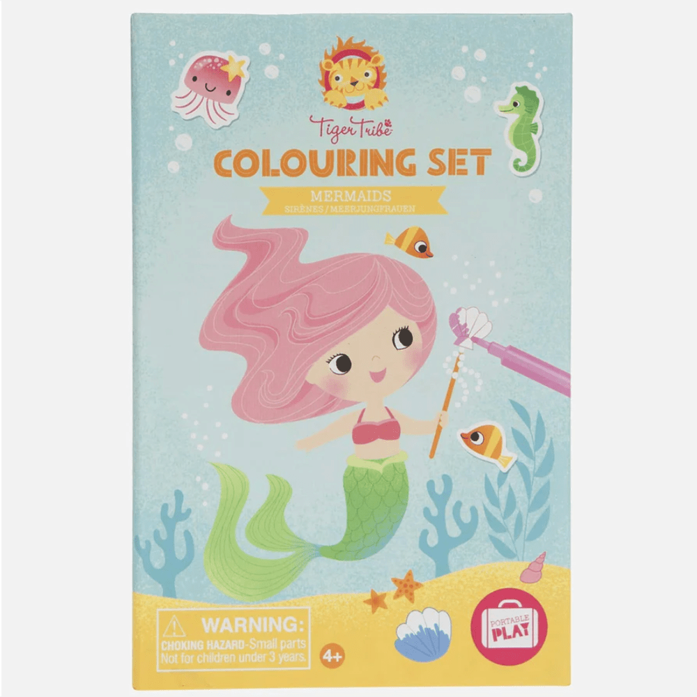 Coloring Set - Mermaids, Shopsweetluluss