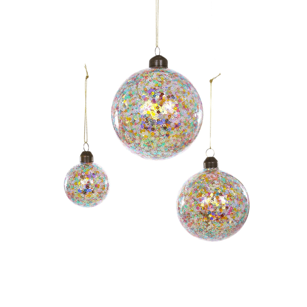 Confetti Bauble-Pastel, Shopsweetluluss