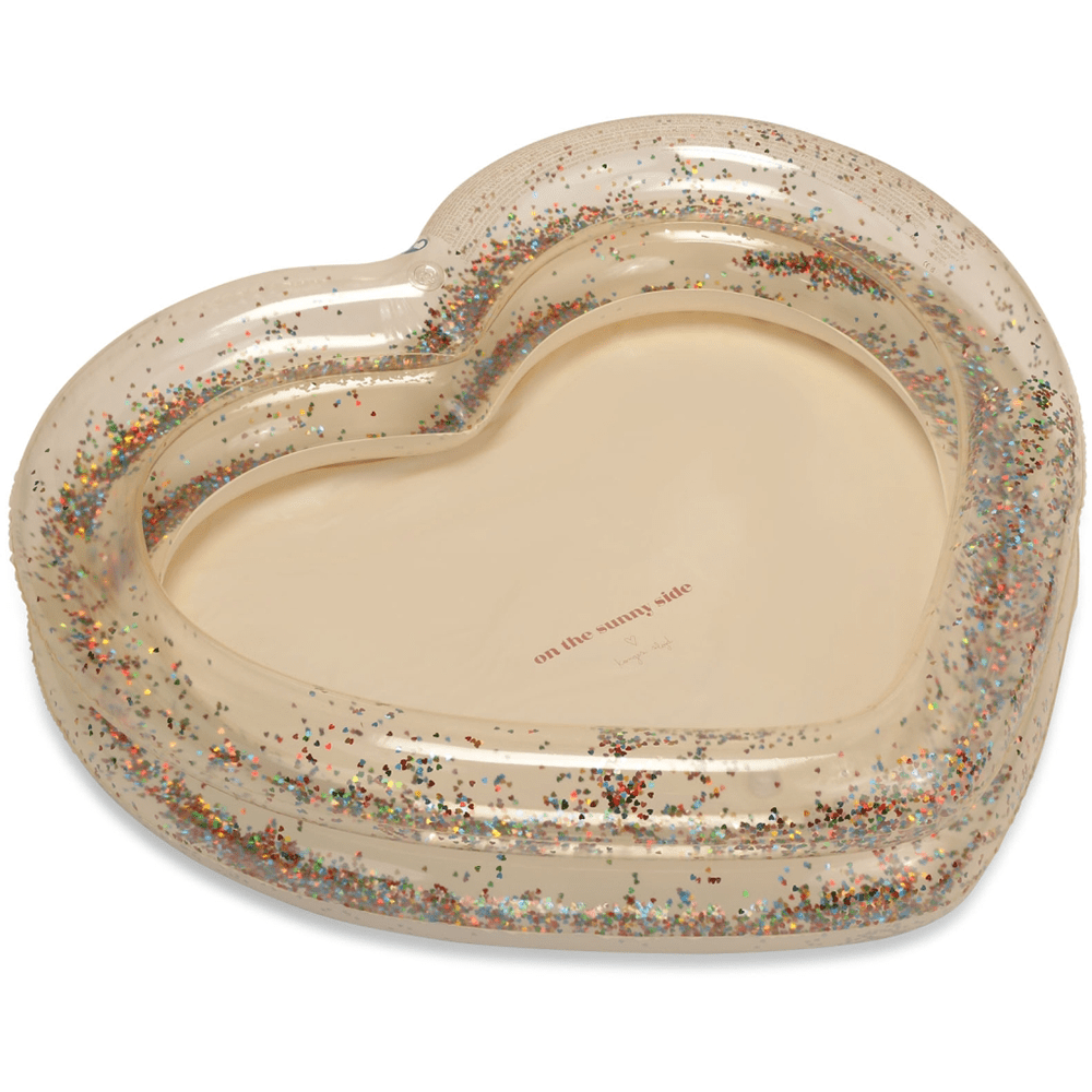 Confetti Heart Kiddie Pool - Cream, Shopsweetluluss