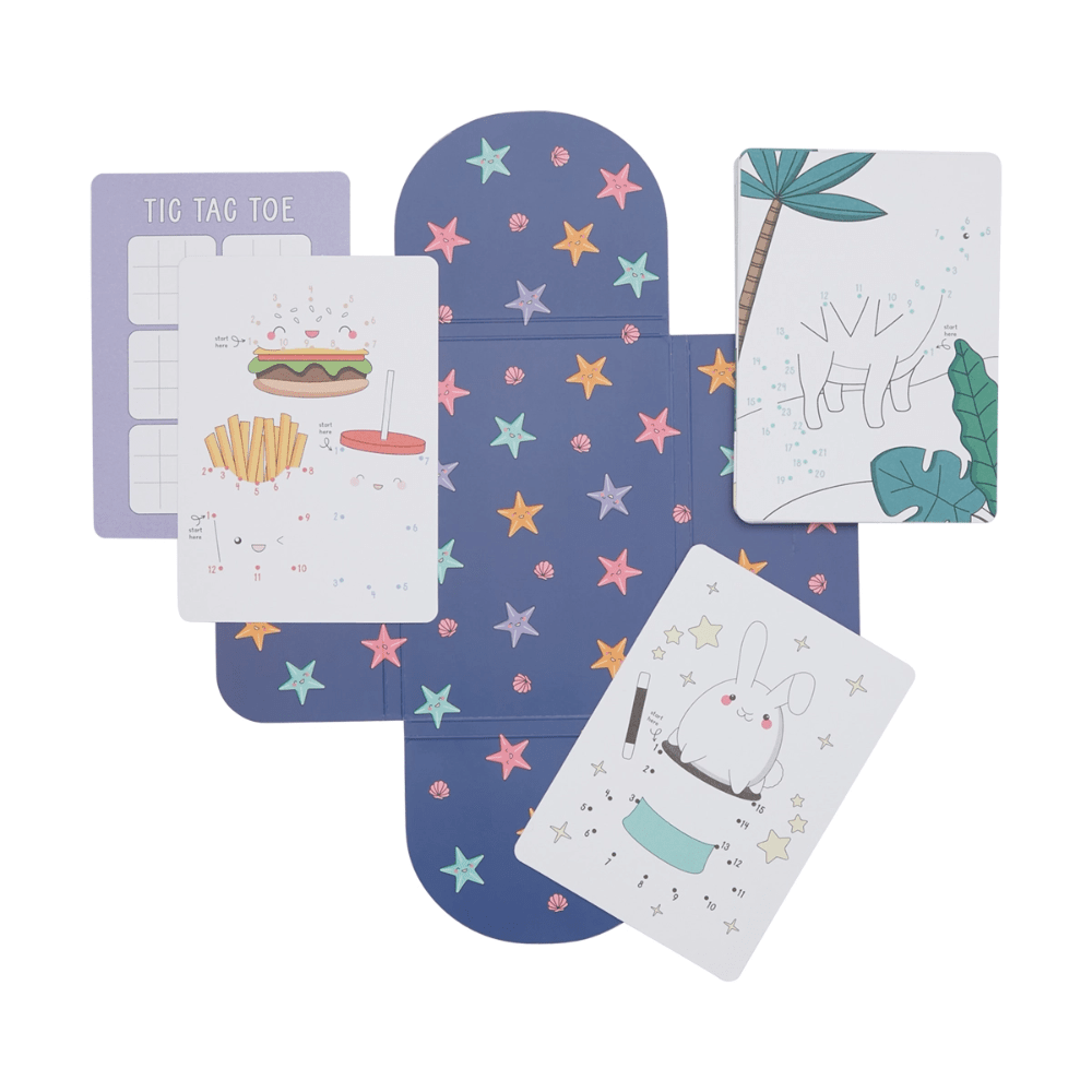 Connect the Dots Activity Cards - Set of 24, Shopsweetluluss