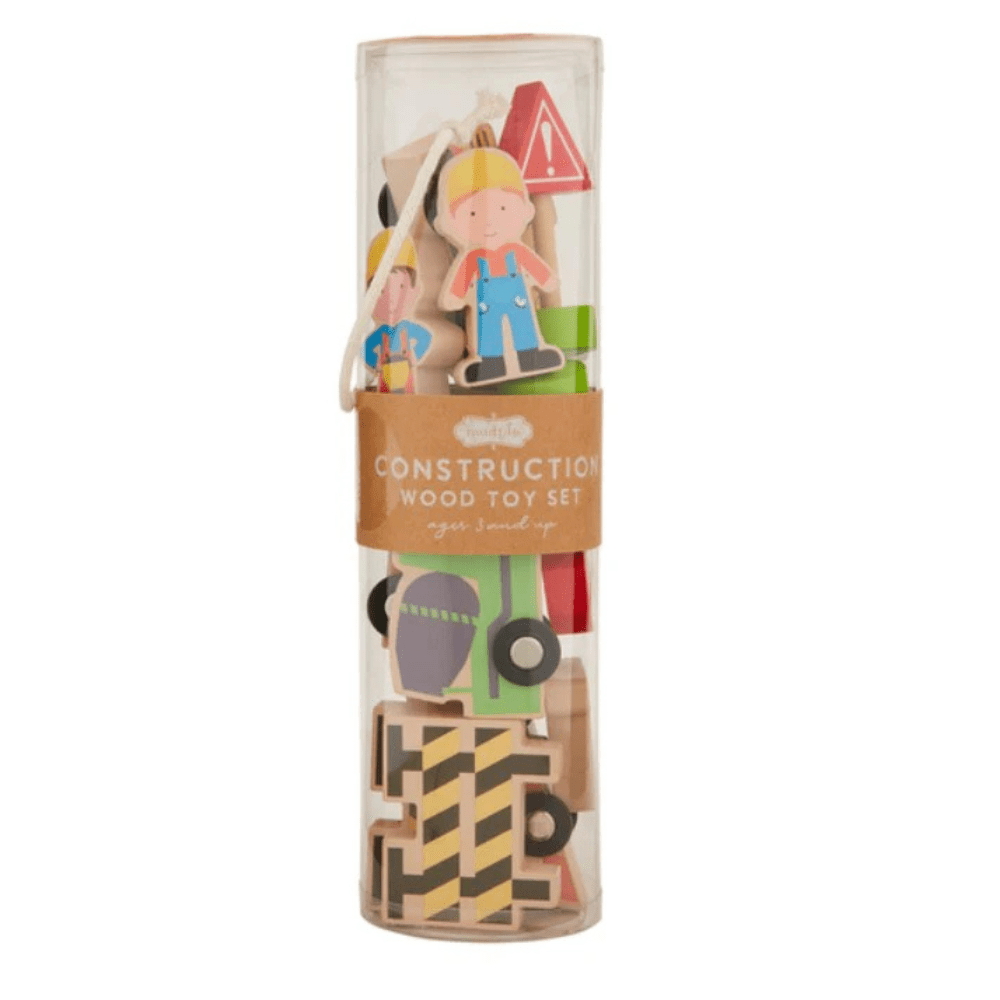 Wood Toy Set - Construction, Shopsweetluluss