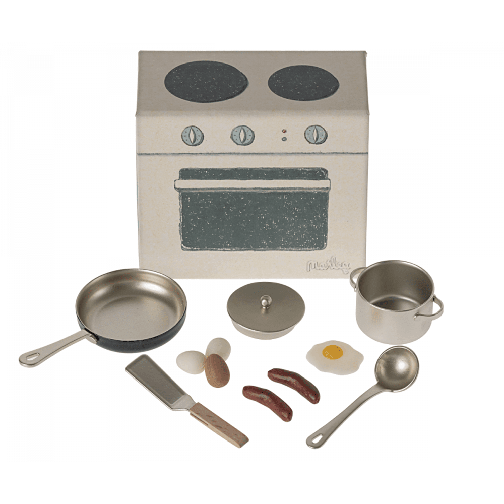 Cooking Set for Maileg Mice, Shopsweetluluss