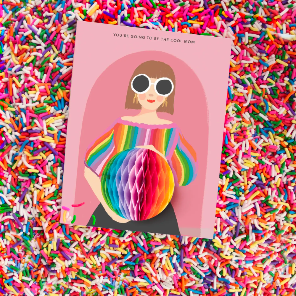 Pop-Up Cool Mom - Pregnancy/Baby/New Mom Card - Shopsweetluluss