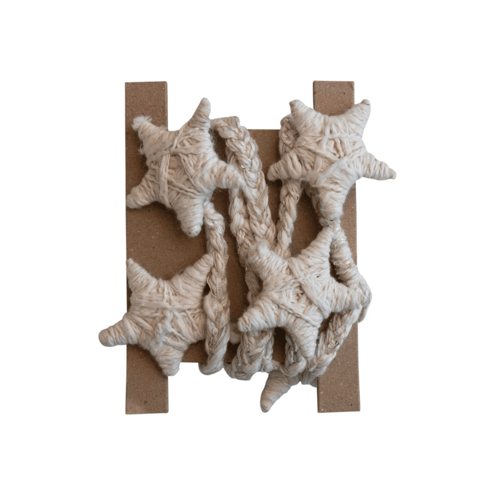 Cotton Blend Star Garland, Shopsweetluluss