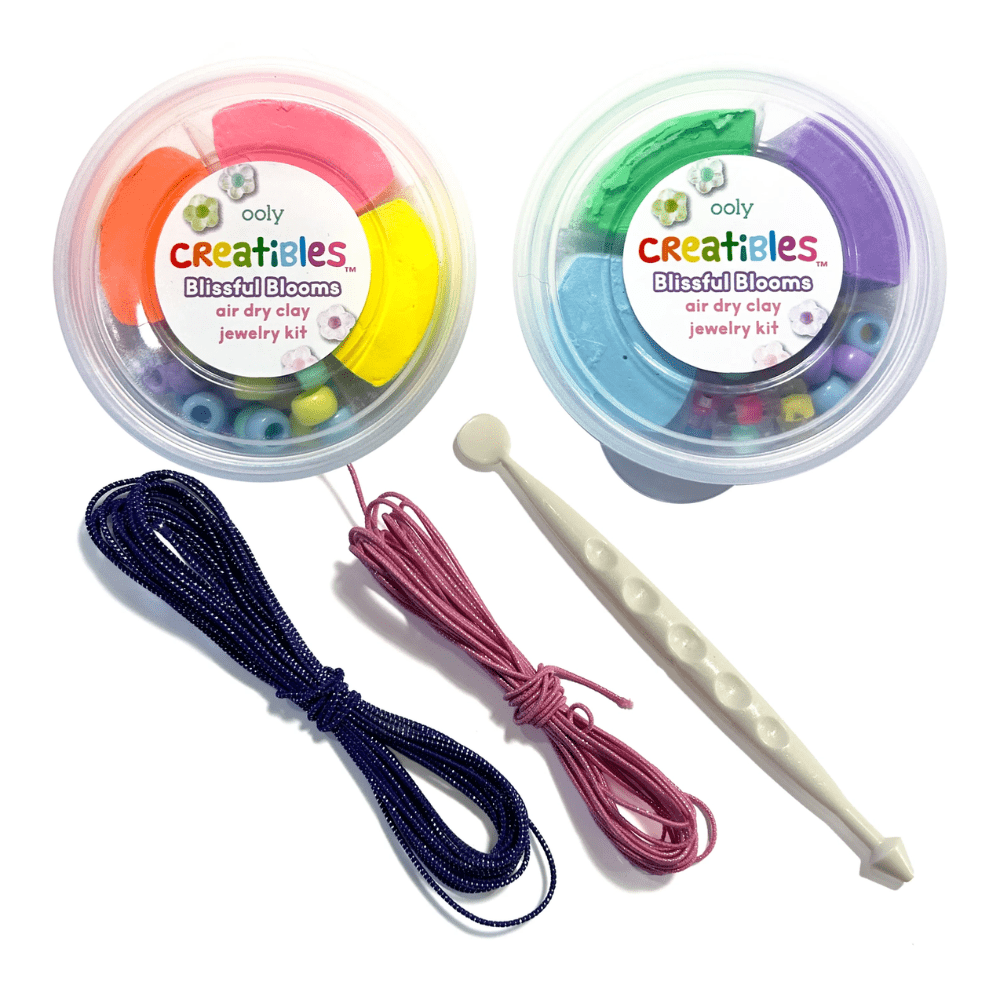 Creatibles Air Dry Clay Jewelry Kit - Blissful Bloom, Shopsweetluluss