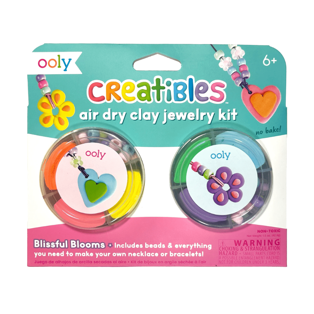 Creatibles Air Dry Clay Jewelry Kit - Blissful Bloom, Shopsweetluluss