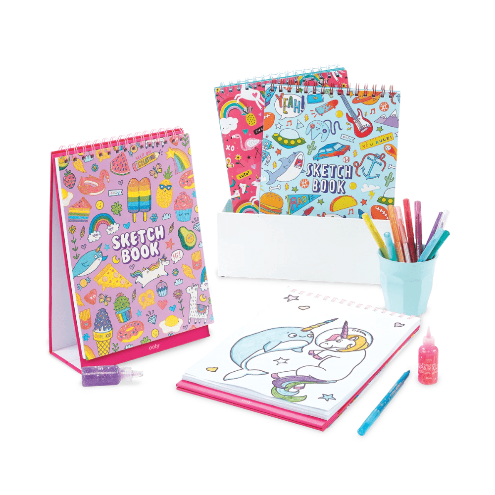 Sketch & Show: Standing Sketchbook - Cute Doodle World, Shopsweetluluss