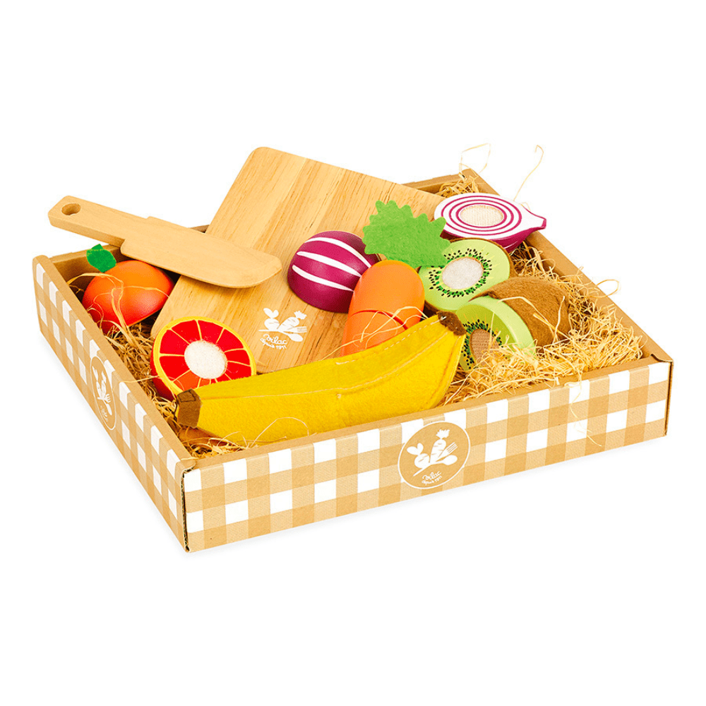 Cutting Fruits & Vegetables Toy Set, Shopsweetluluss