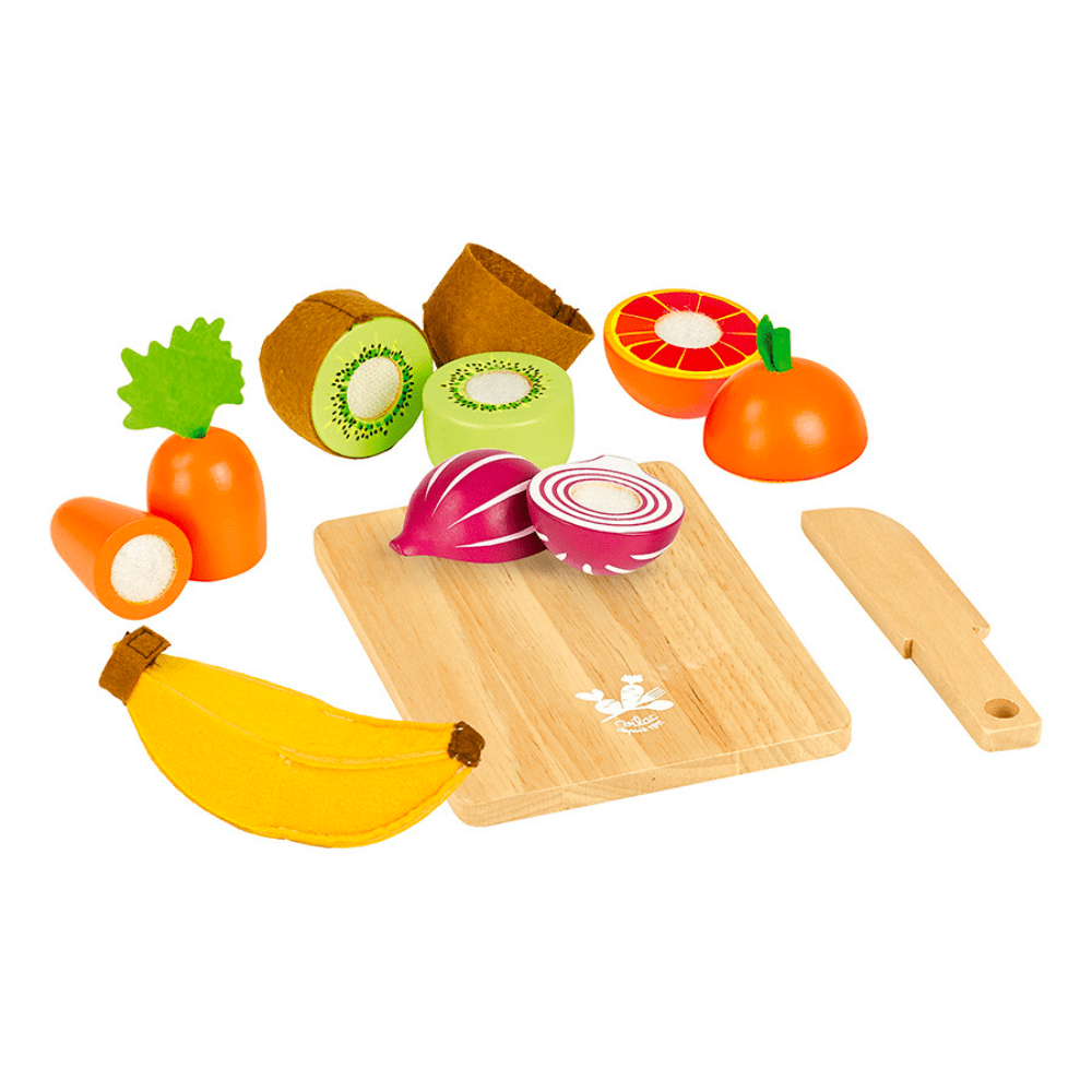 Cutting Fruits & Vegetables Toy Set, Shopsweetluluss
