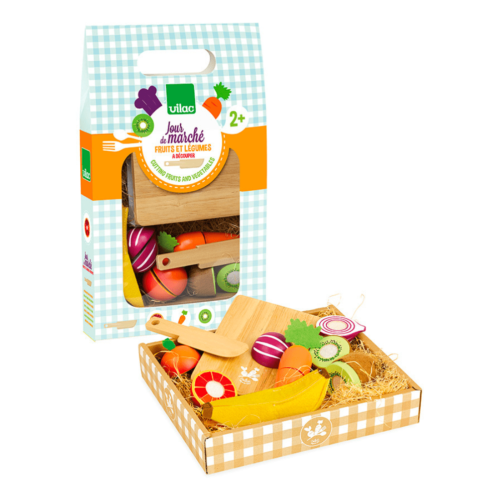 Cutting Fruits & Vegetables Toy Set, Shopsweetluluss
