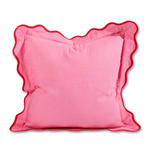 Darcy Linen Pillow - Light Pink & Cherry, Shopsweetluluss