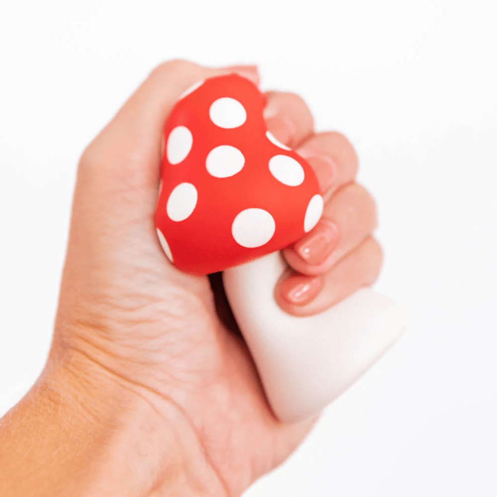 Feel Better De-Stress Ball - Mushroom, Shopsweetluluss