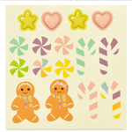 Decorate Your Gingerbread House Craft Kit, Shopsweetluluss