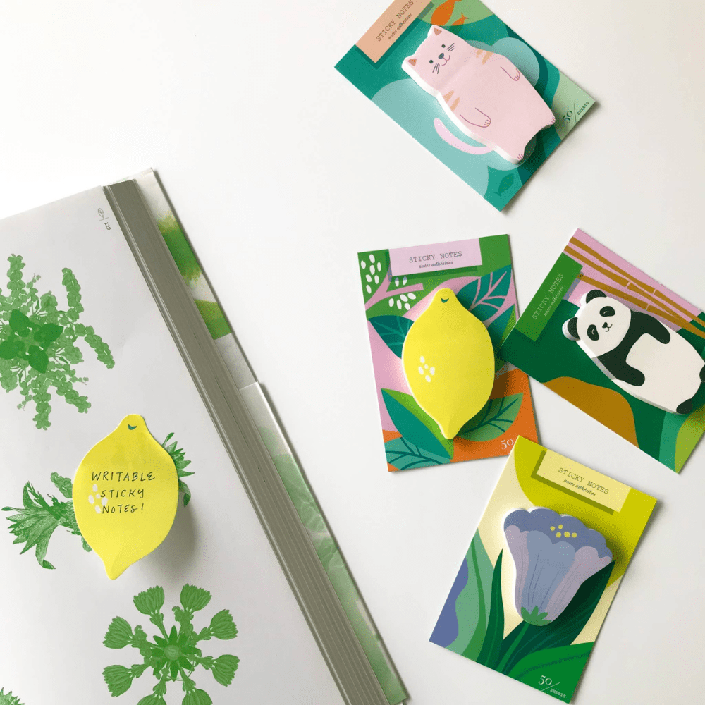 Bunny Die Cut Sticky Notes, Shopsweetluluss