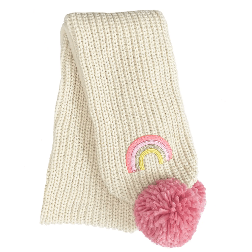 Disco Rainbow Knit Scarf, Shopsweetluluss